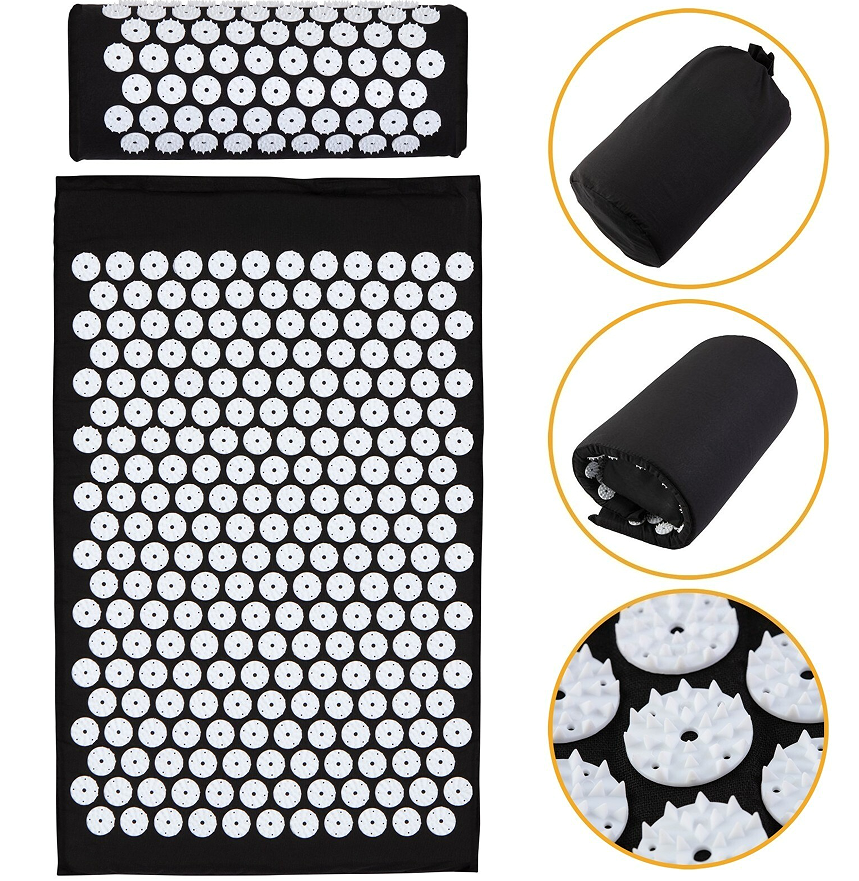 Acupressure Massage Mat & Pillow Set | Shakti Yoga Mat Canada