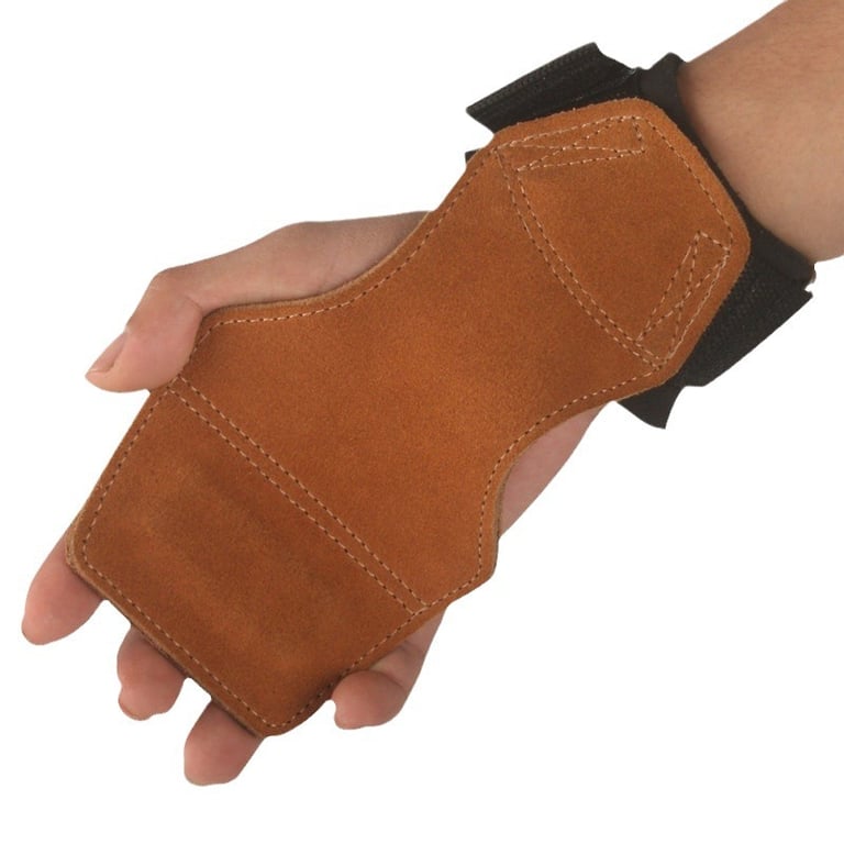 Leather Weightlifting Wrist Support Gloves | Professional Gym Hand Protection