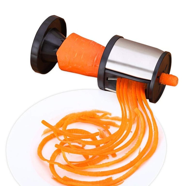 Handheld Stainless Steel Vegetable Spiralizer | Compact Fruit Grater