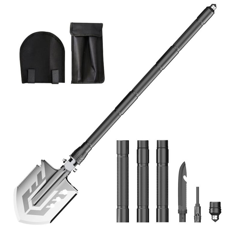 Portable Folding Self-Defense Shovel | High-Carbon Steel Emergency Tool