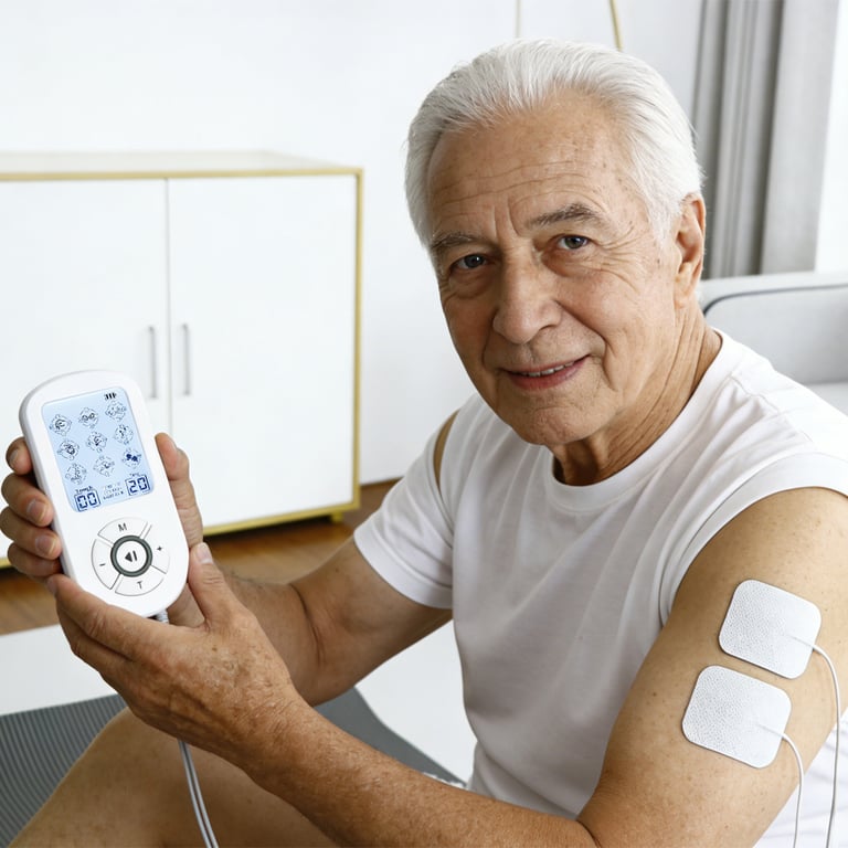 Low-Frequency TENS Massage Therapy Device | Pain Relief & Muscle Stimulation