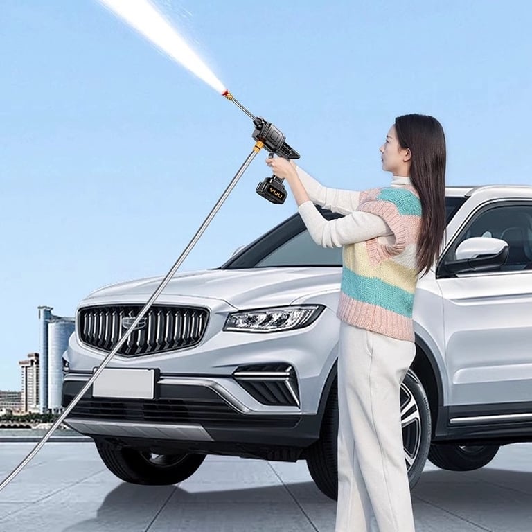 Wireless High-Pressure Car Washer | Portable Household Water Gun Kit