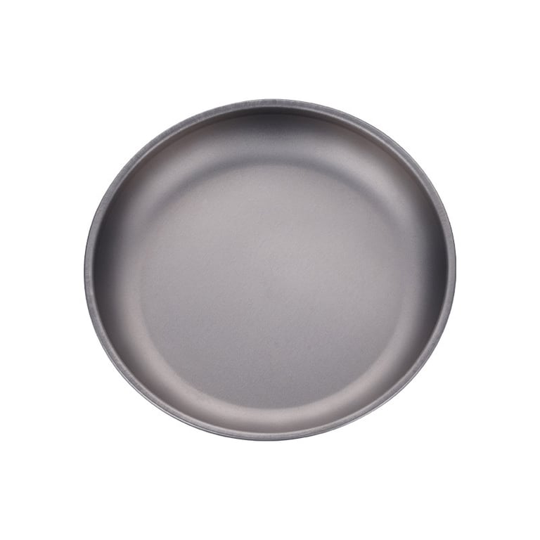 Pure Titanium Camping Dish | Lightweight Tableware for Outdoor Adventures