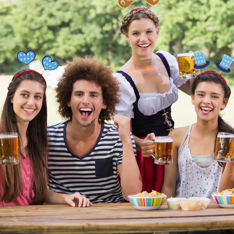 Oktoberfest Headband Set With 3 Designs | Home & Kitchen Party Accessories