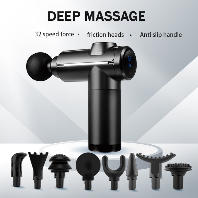 Portable Sports Muscle Relaxation Massager | 32-Speed Fascia Gun