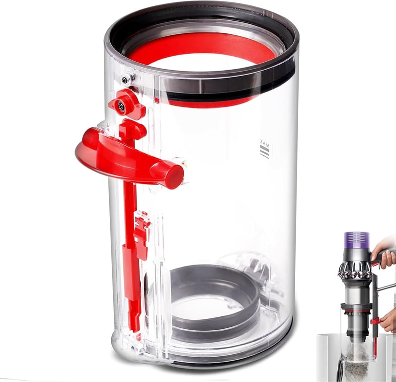 For  V10 Dust Bin Canister Filter SV12 Big Container Bucket Absolute Vacuum