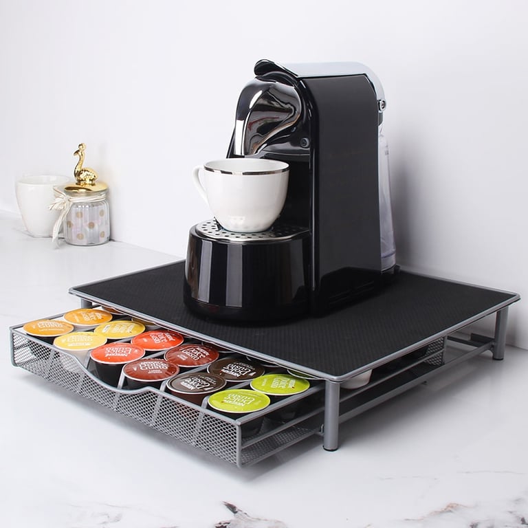 Coffee Capsule Box Countertop Drawer-Style Coffee Rack | Home & Kitchen