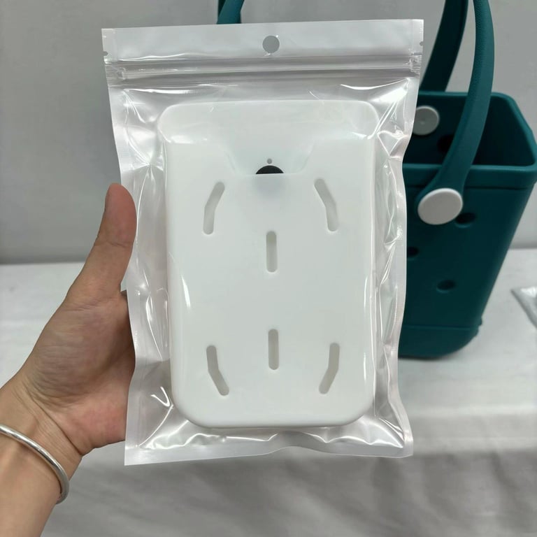Silicone Phone Case for Bogg Bags | Colorful Hole-Shaped Storage