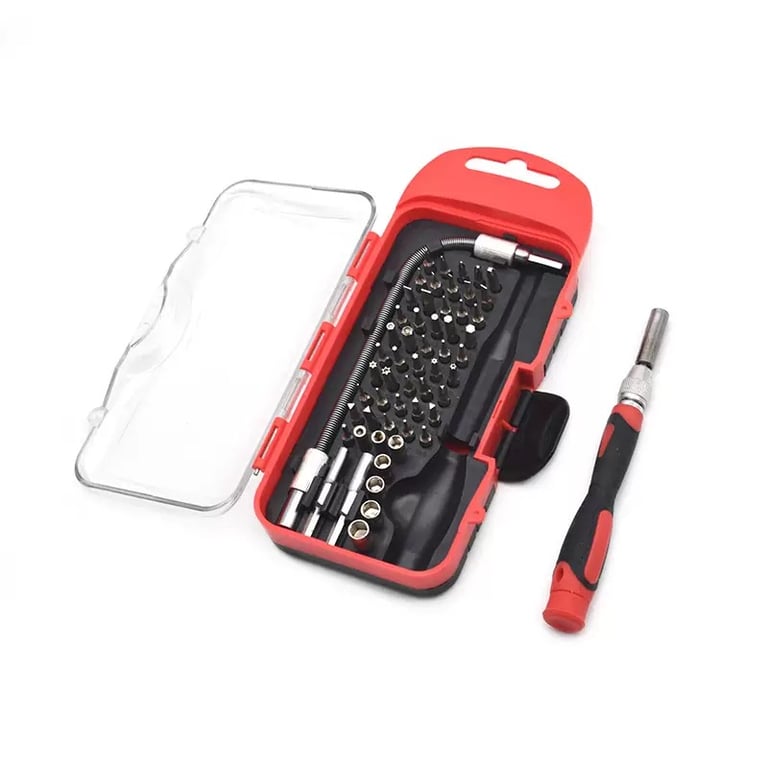 57-Piece Magnetic Screwdriver Bit Set | Chromium Vanadium Steel