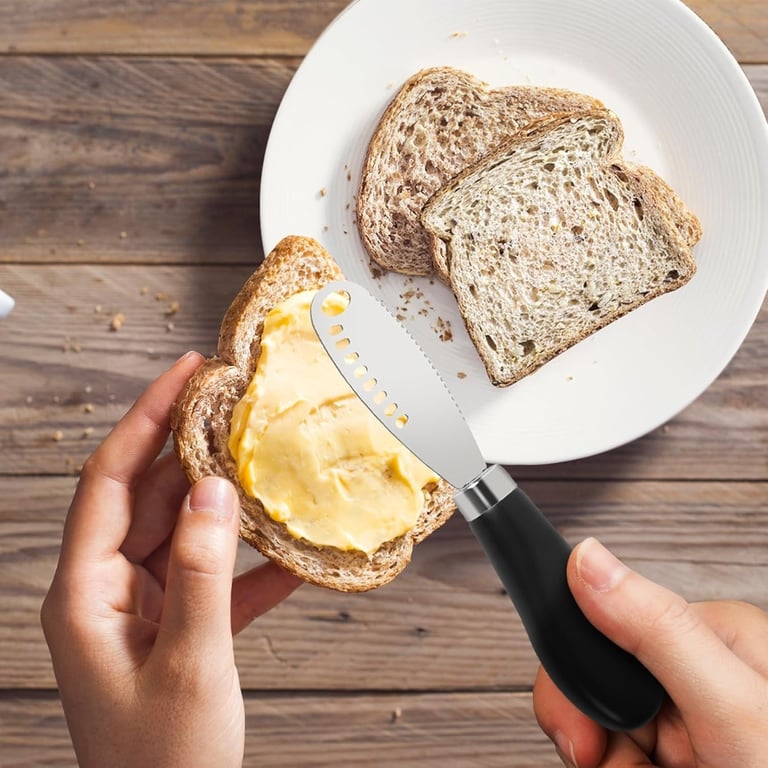 Ceramic Butter Dish with Wooden Lid & Butter Knife | 250g