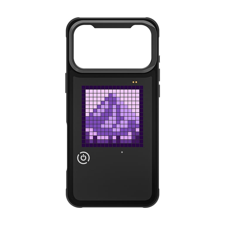 Pixel-Light Phone DIY Animated Drop-Resistant Personalized Creative Case