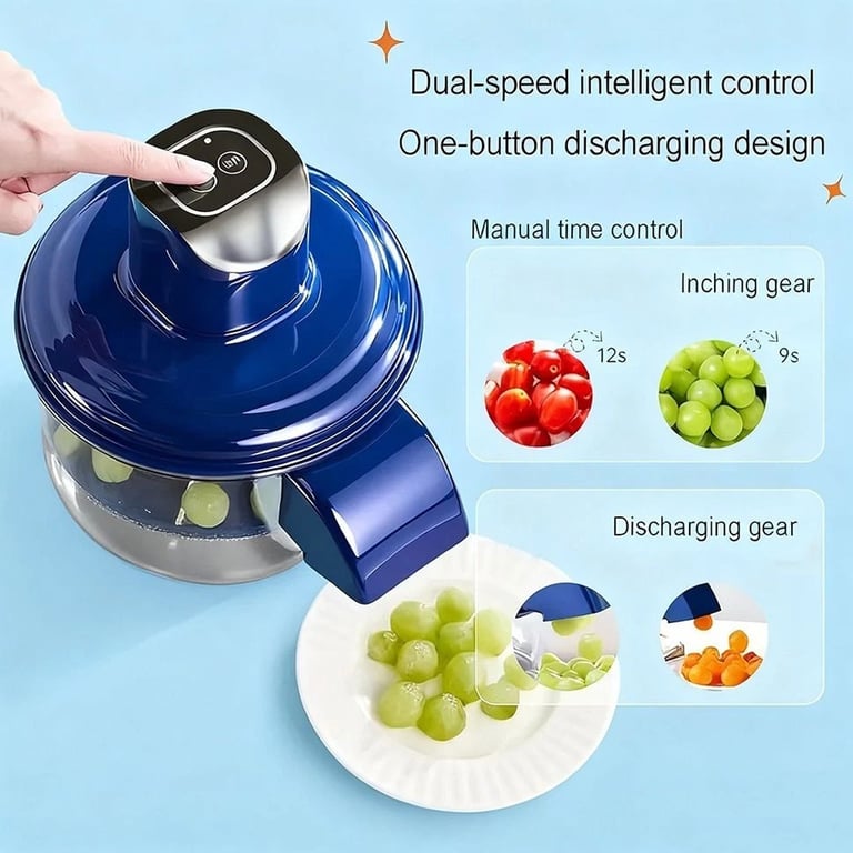 Electric Grape Peeling Machine | Effortless Fruit Peeler Tool Canada