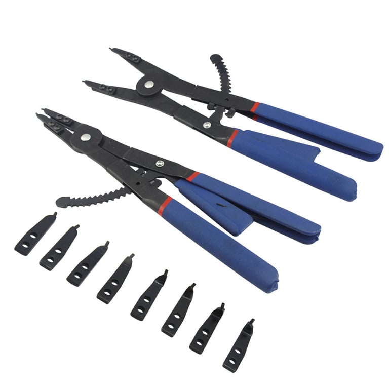16-Inch Circlip Pliers 2-Piece Set | Auto Repair Tools