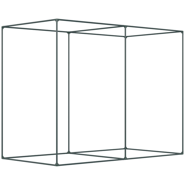 6' x 3' x 5' Crop Cage Plant Protection Tent | Zippered Doors