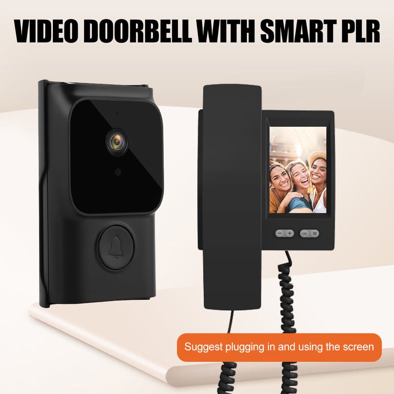 NEW Smart Wireless WiFi Ring Doorbell Security Intercom Video Camera Door Bell.
