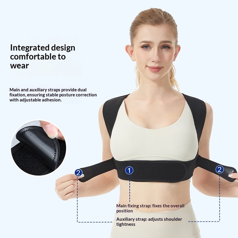 Posture Corrector Shoulder-Opening Invisible Hunchback Prevention Brace