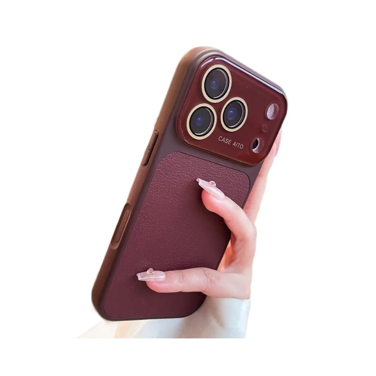 Lychee-Pattern Phone Case Full-Body Coverage | CASE AITO