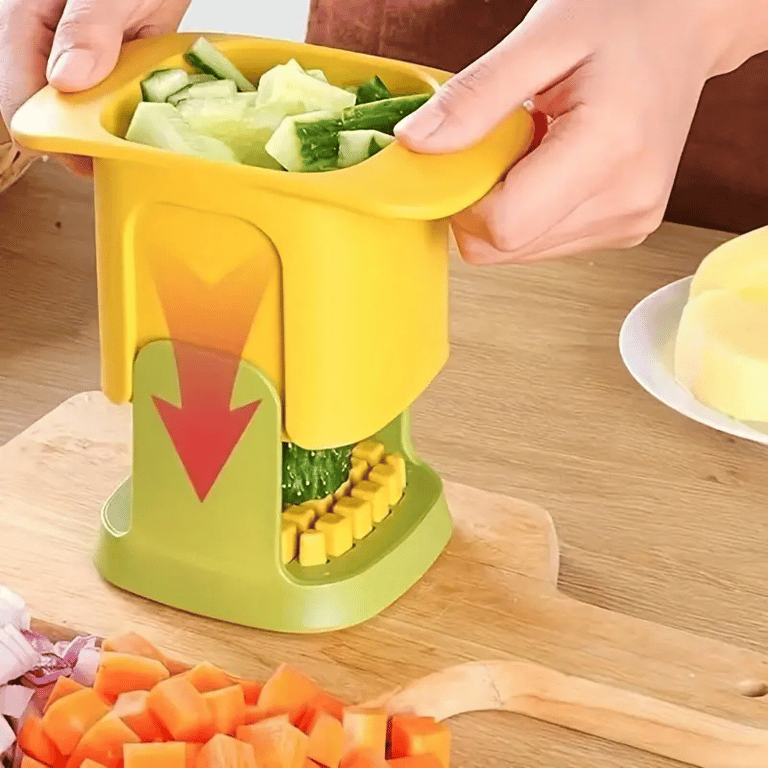 Manual Vegetable Chopper & Fruit Slicer | Fast Dicing Tool Canada