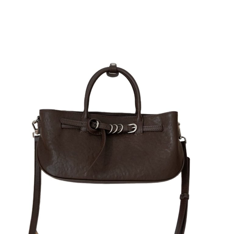 Vintage Vegetable-Tanned Leather Handbag | Women's Crossbody Bag