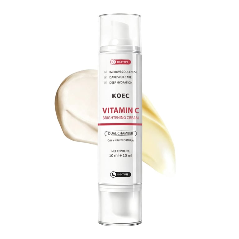 Derma Planing Facial Cream | Vitamin C Brightening Day & Night Moisturizer