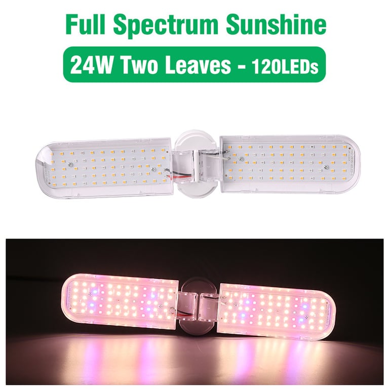 Full-Spectrum LED Plant Growth Lamp | Foldable Home & Kitchen Lighting