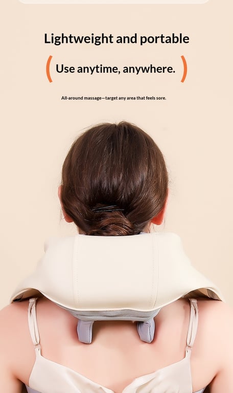 Shoulder & Neck Massage Machine with Hot Compress | Health & Beauty